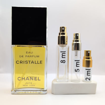 CHANEL Cristalle EDP, 1990's Batch, Women, Unisex | Vintage Decant Cologne Perfume Fragrance Samples