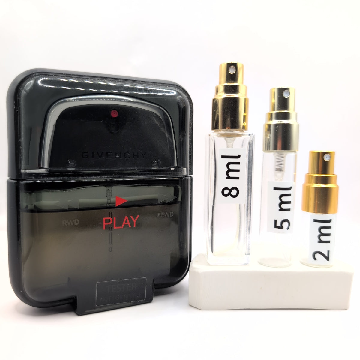 GIVENCHY Play Intense EDT, 2009 Batch, Men | Vintage Decant Cologne Perfume Fragrance Samples