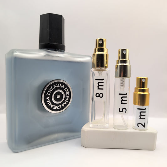 DENIM Black EDT, 2023 Batch, Men | Vintage Decant Cologne Perfume Fragrance Samples