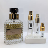 VALENTINO Uomo EDT, 2015 Batch, Men, Unisex | Vintage Decant Cologne Perfume Fragrance Samples