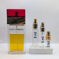 DOLCE & GABBANA Pour Femme EDT, 1992 Batch, Women | Vintage Decant Cologne Perfume Fragrance Samples