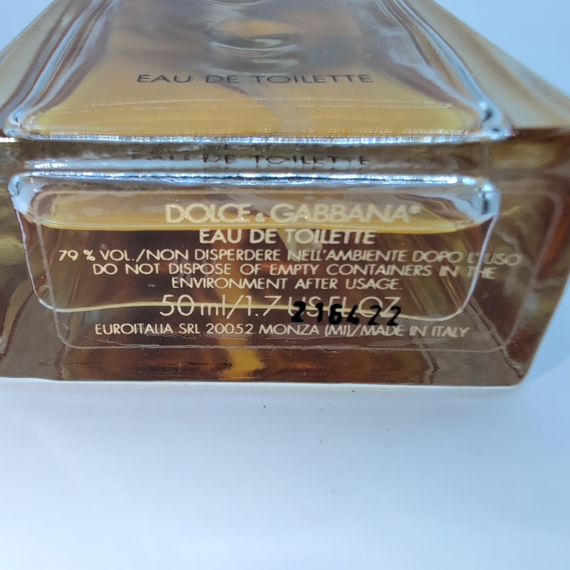 DOLCE & GABBANA Pour Femme EDT, 1992 Batch, Women | Vintage Decant Cologne Perfume Fragrance Samples