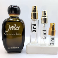 DIOR Jules EDT, 1984 Batch, Men | Vintage Decant Cologne Perfume Fragrance Samples