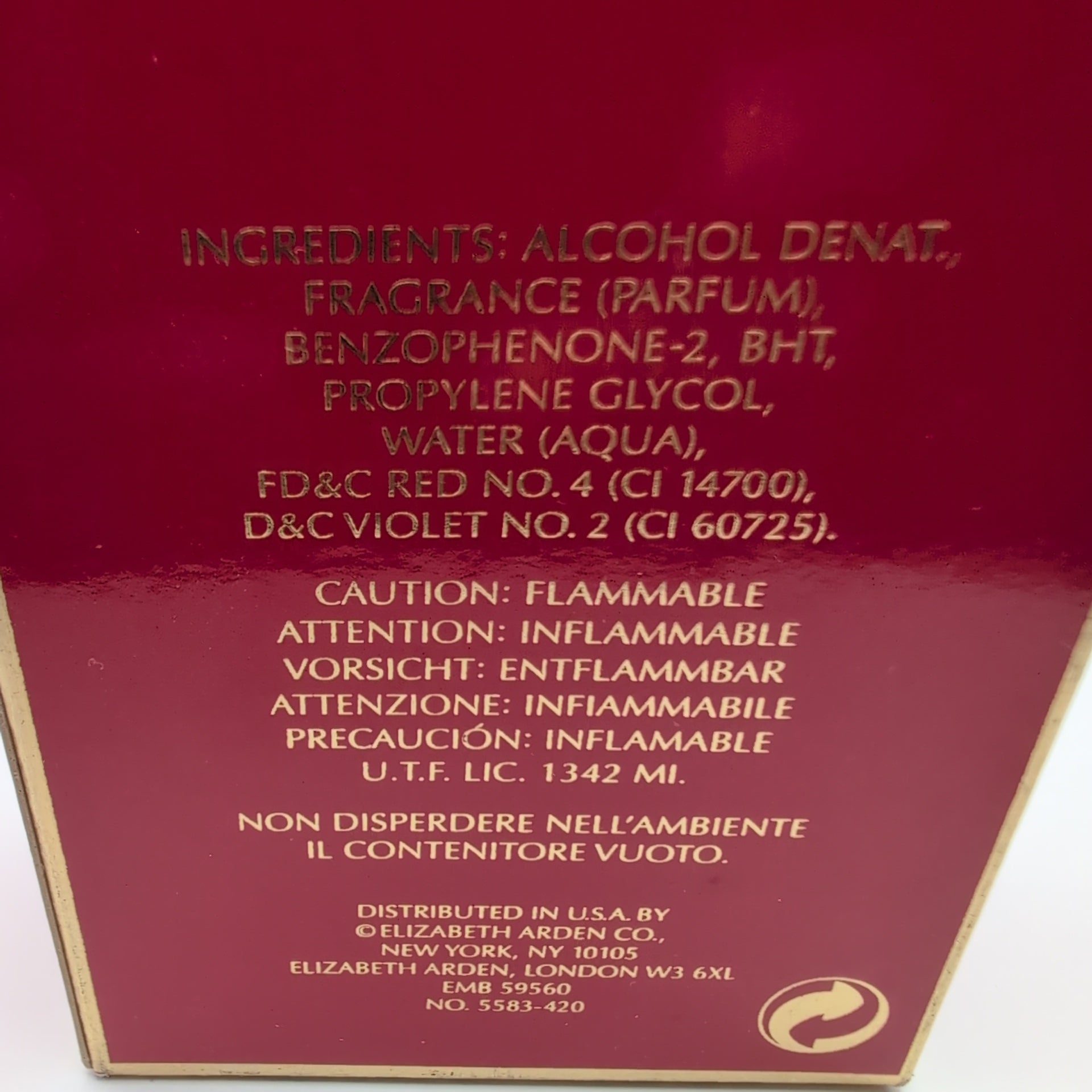 ELIZABETH ARDEN Red Door EDT, 2002 Batch, Women | Vintage Decant Cologne Perfume Fragrance Samples