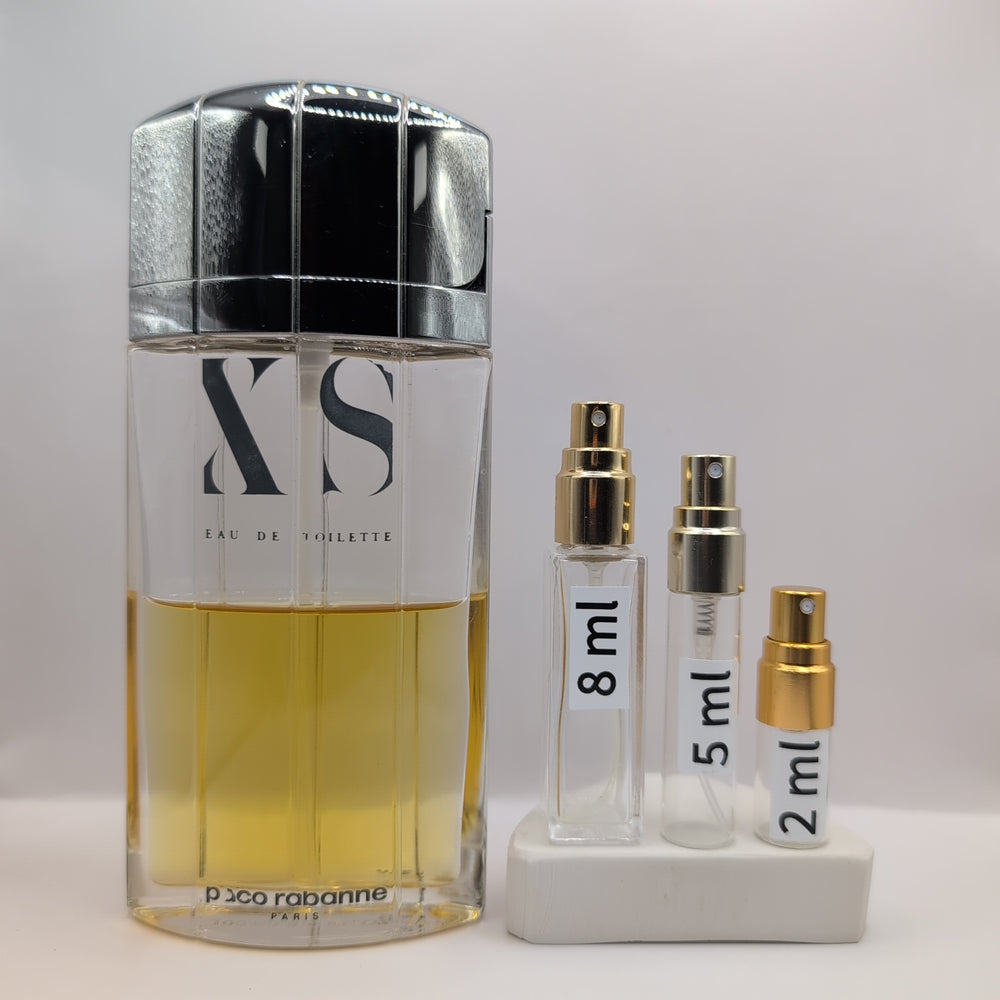 PACO RABANNE XS for Men EDT, 1995 Batch, Men | Vintage Decant Cologne Perfume Fragrance Samples