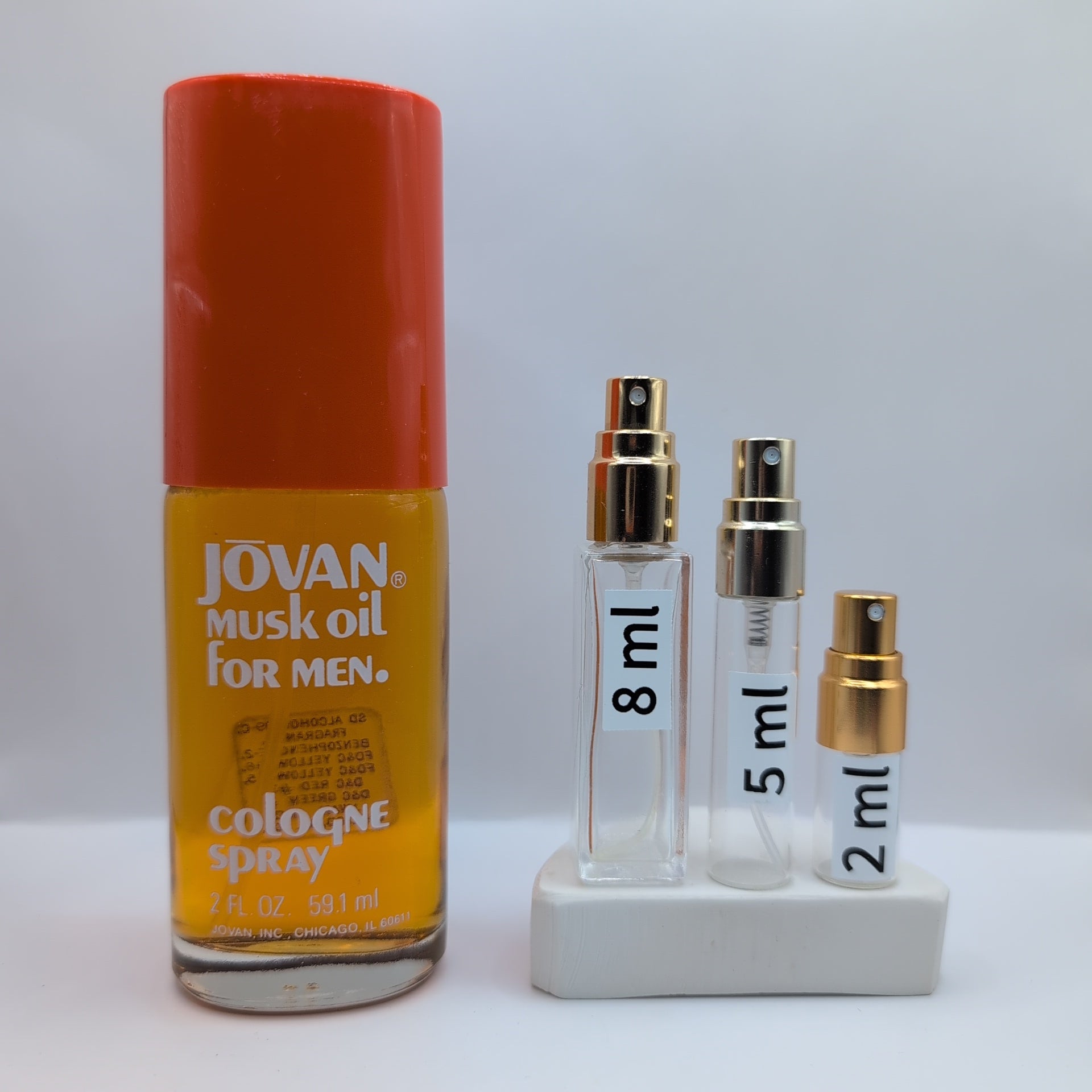 JOVAN Musk Oil for Men Cologne, 1980's Batch, Men | Vintage Decant Cologne Perfume Fragrance Samples