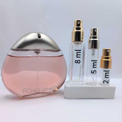 DAVIDOFF Echo for Women EDP, 2000's Batch, Women | Vintage Decant Cologne Perfume Fragrance Samples