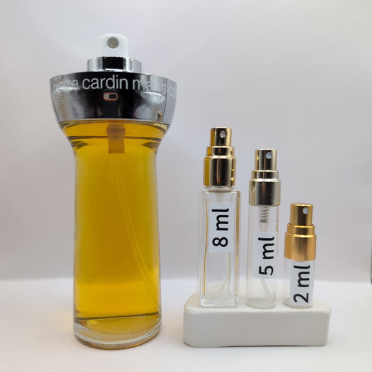 PIERRE CARDIN Pour Monsieur EDC, 1978 Shulton Batch, Men | Vintage Decant Cologne Perfume Fragrance Samples