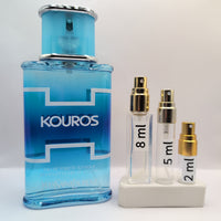 YVES SAINT LAURENT Kouros Energizing Tonique EDT, 2008 Batch, Men | Vintage Decant Cologne Perfume Fragrance Samples