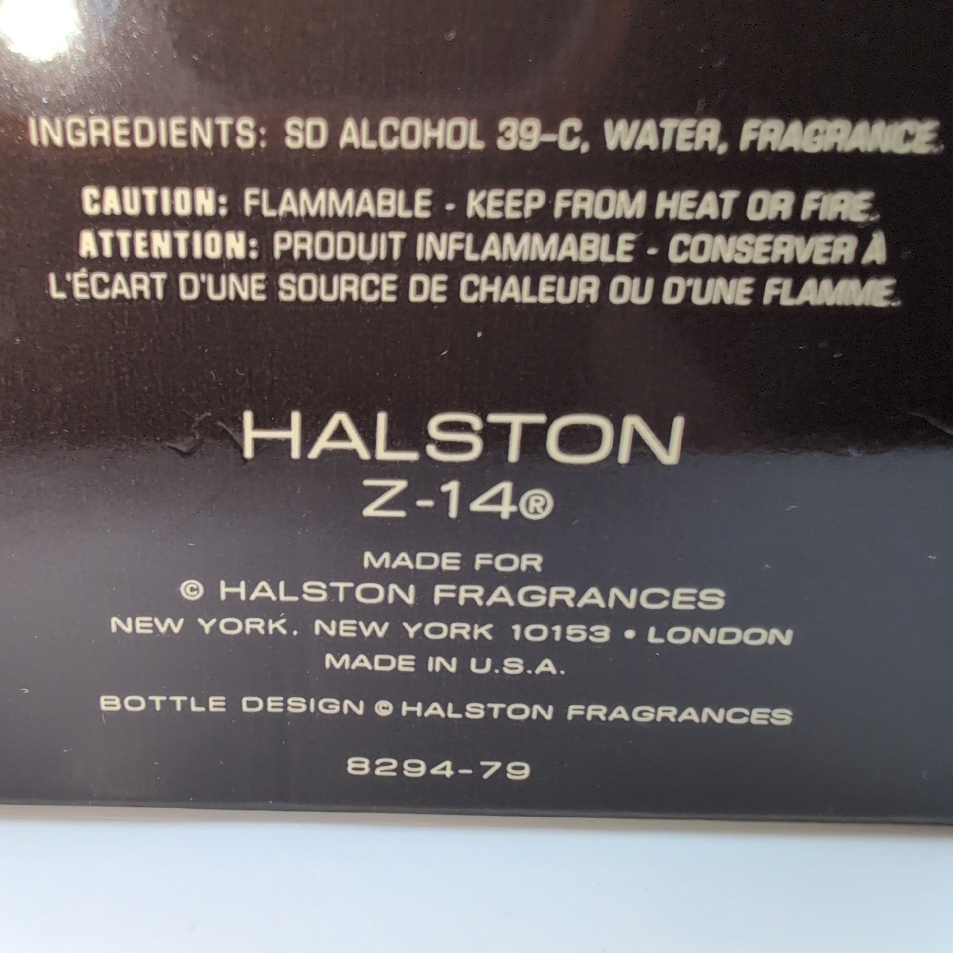 HALSTON Z14 Cologne, 1992 Batch, Men | Vintage Decant Cologne Perfume Fragrance Samples