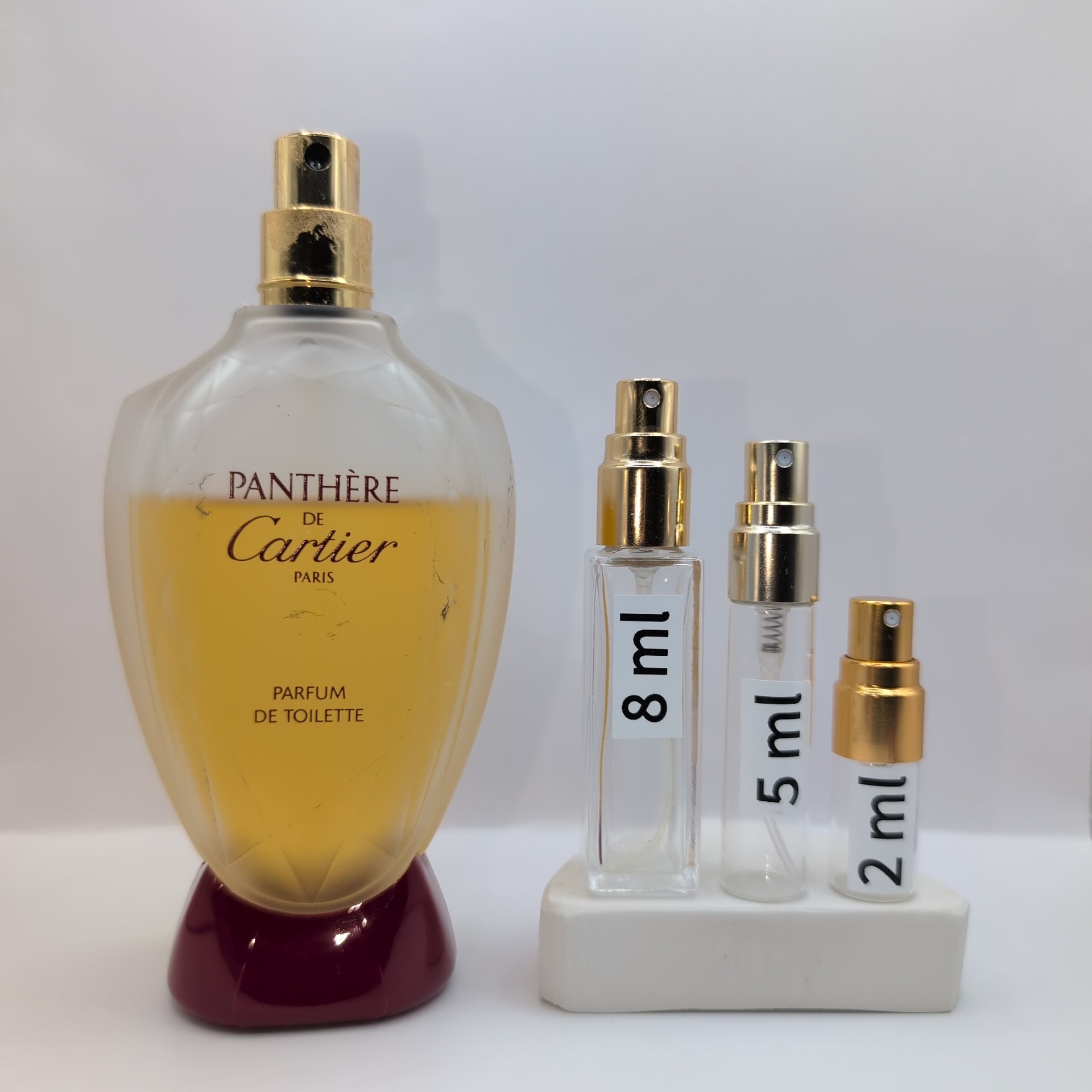 CARTIER Panthere Parfum De Toilette, 1998 Batch, Women | Vintage Decant Cologne Perfume Fragrance Samples