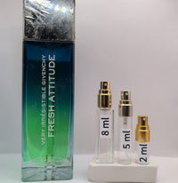 GIVENCHY Very Irresistible Fresh Attitude EDT, 2007 Batch, Men, Unisex | Vintage Decant Cologne Perfume Fragrance Samples