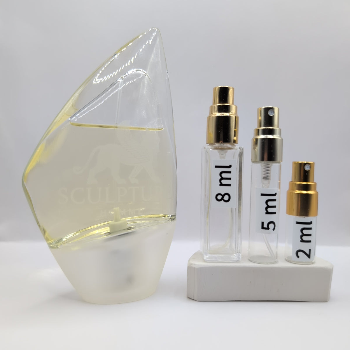 NIKOS PARFUMS Sculpture Homme EDT, 1990's Lancaster Batch, Men, Unisex | Vintage Decant Cologne Perfume Fragrance Samples