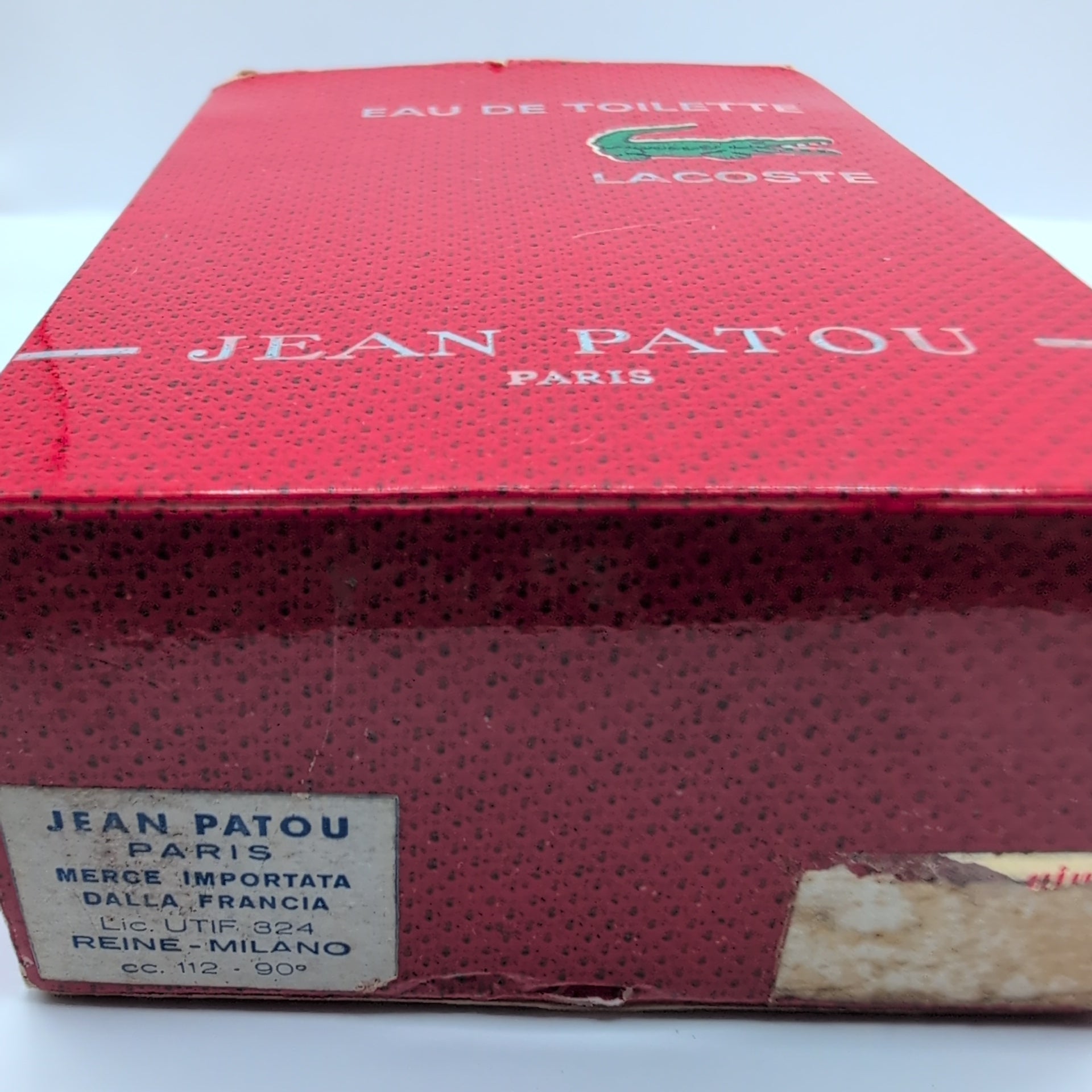JEAN PATOU Lacoste EDT, 1970's Batch, Men | Vintage Decant Cologne Perfume Fragrance Samples