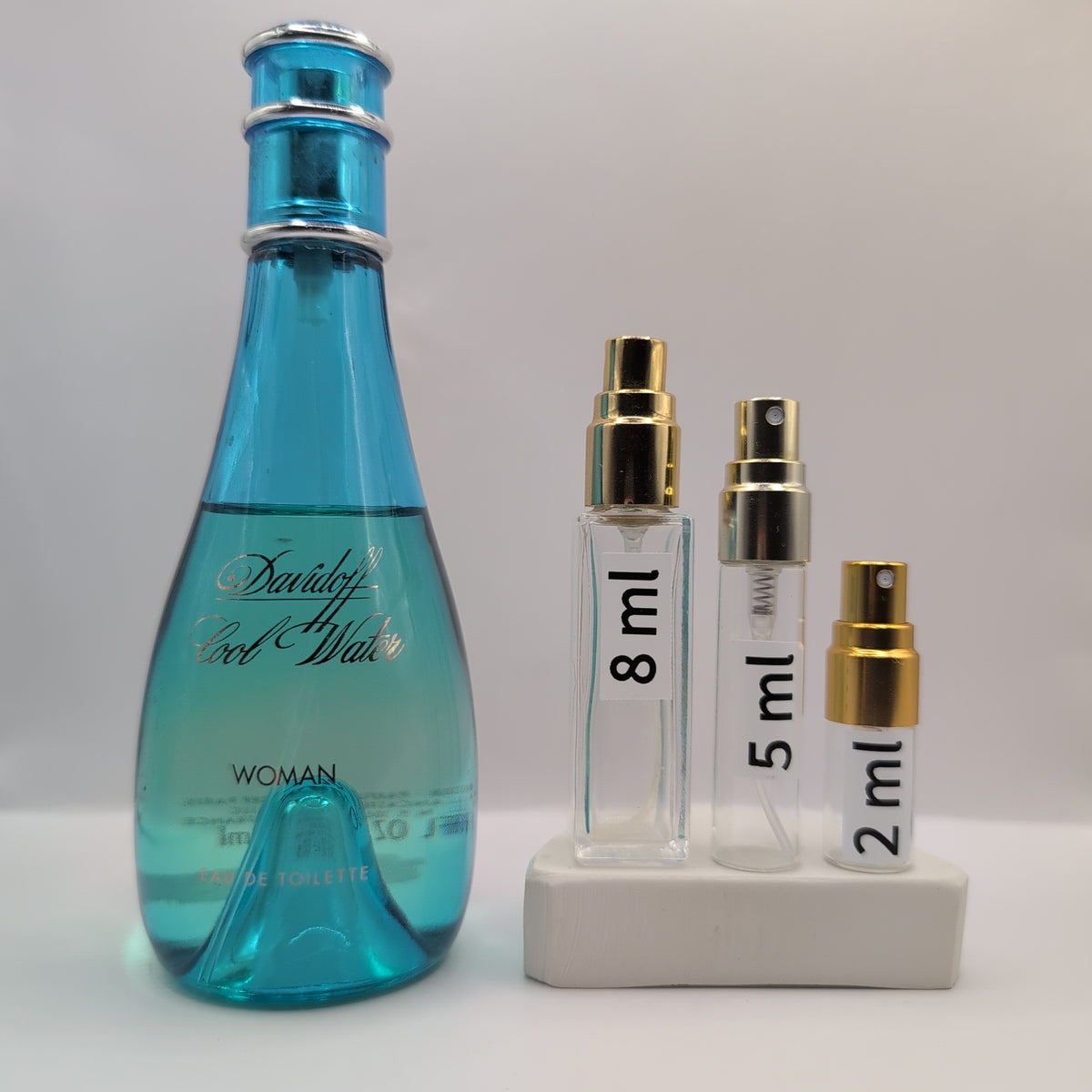 DAVIDOFF Cool Water for Women EDT, 1990's Batch, Women, Unisex | Vintage Decant Cologne Perfume Fragrance Samples