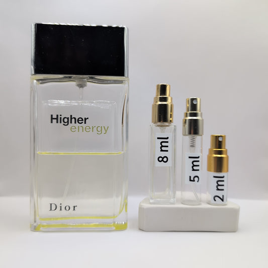 DIOR Higher Energy EDT, 2007 Batch, Men | Vintage Decant Cologne Perfume Fragrance Samples