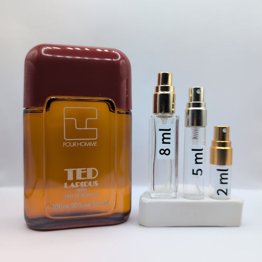 TED LAPIDUS Pour Homme Classic EDT, 1982 Batch, Men | Vintage Decant Cologne Perfume Fragrance Samples