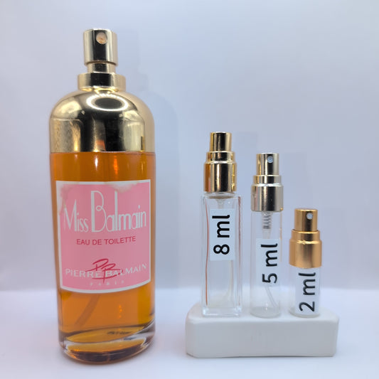 BALMAIN Miss Balmain EDT, 1988 Batch, Women, Unisex | Vintage Decant Cologne Perfume Fragrance Samples