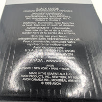 AVON Black Suede Cologne, 2001 Batch, Men | Vintage Decant Cologne Perfume Fragrance Samples