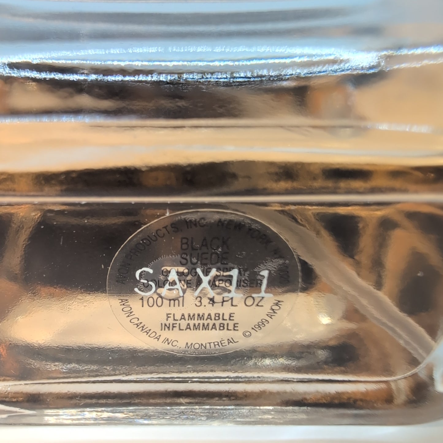 AVON Black Suede Cologne, 2001 Batch, Men | Vintage Decant Cologne Perfume Fragrance Samples