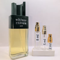 CARVEN Vetiver EDT, 2002 Batch, Men | Vintage Decant Cologne Perfume Fragrance Samples