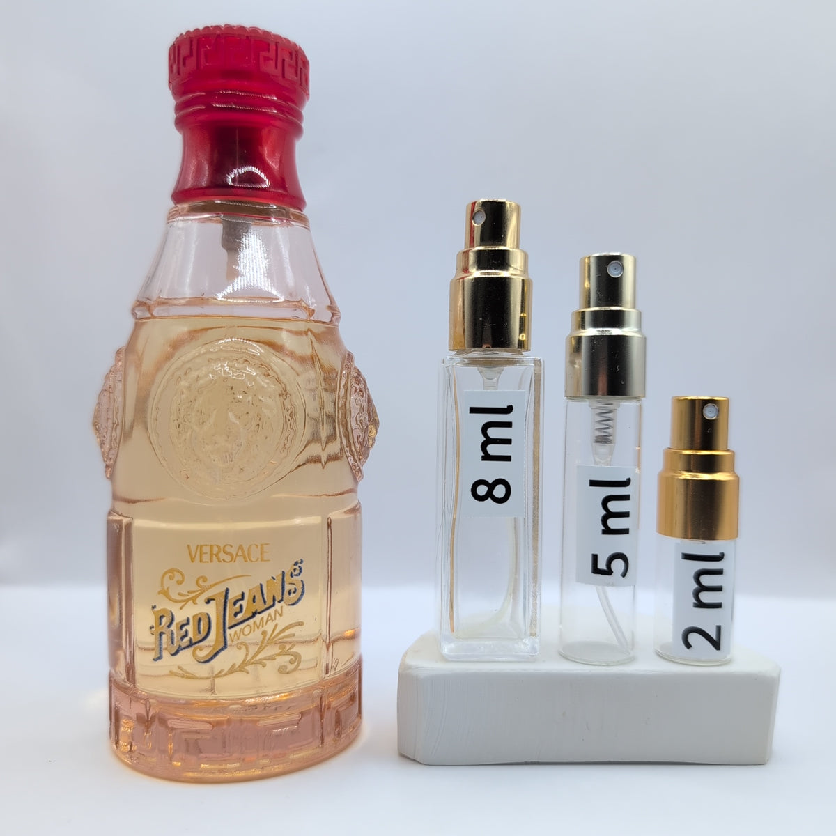 VERSACE Red Jeans EDT, 1997 Batch, Women | Vintage Decant Cologne Perfume Fragrance Samples