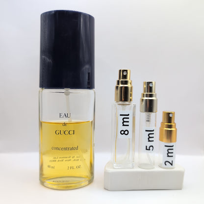 GUCCI Eau de Gucci Concentrated EDT, 1994 Batch, Women, Unisex | Vintage Decant Cologne Perfume Fragrance Samples