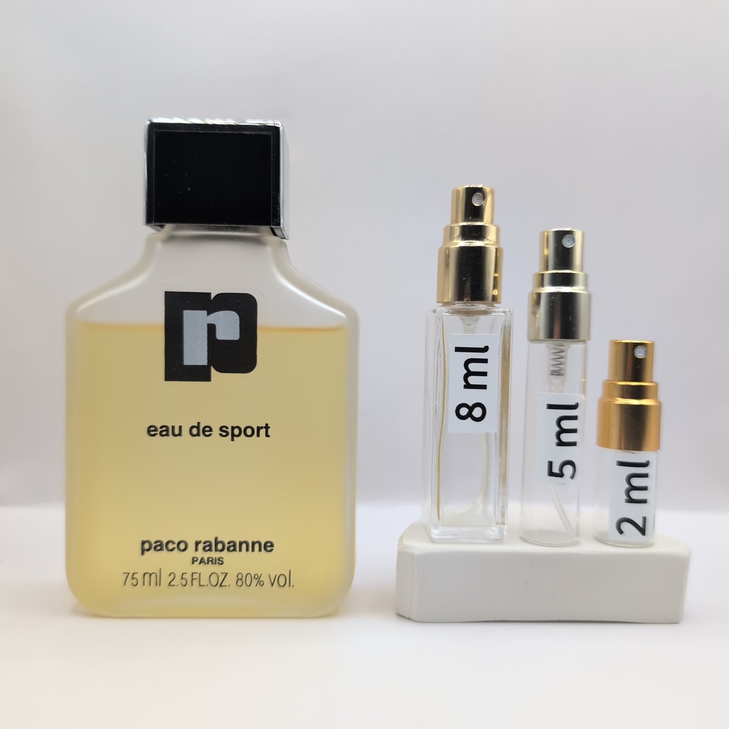 Paco Rabanne Eau de Sport EDT, 1990 Batch, Men | Vintage Decant Cologne Perfume Fragrance Samples