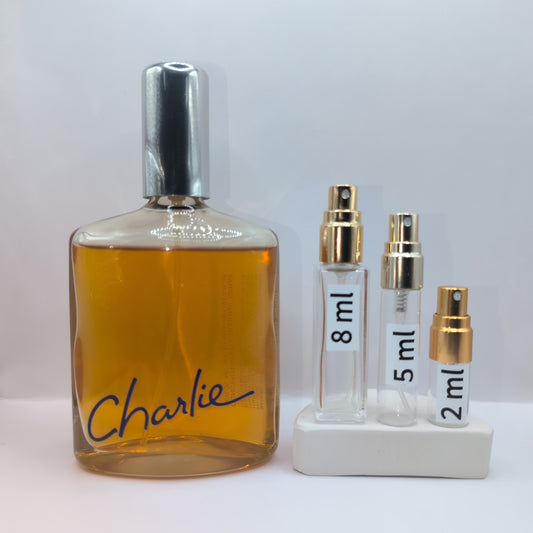 REVLON Charlie Concentrated Cologne, 1990's Batch, Women | Vintage Decant Cologne Perfume Fragrance Samples