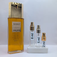 JEAN PATOU 1000 EDT, 1990's Batch, Women, Unisex | Vintage Decant Cologne Perfume Fragrance Samples