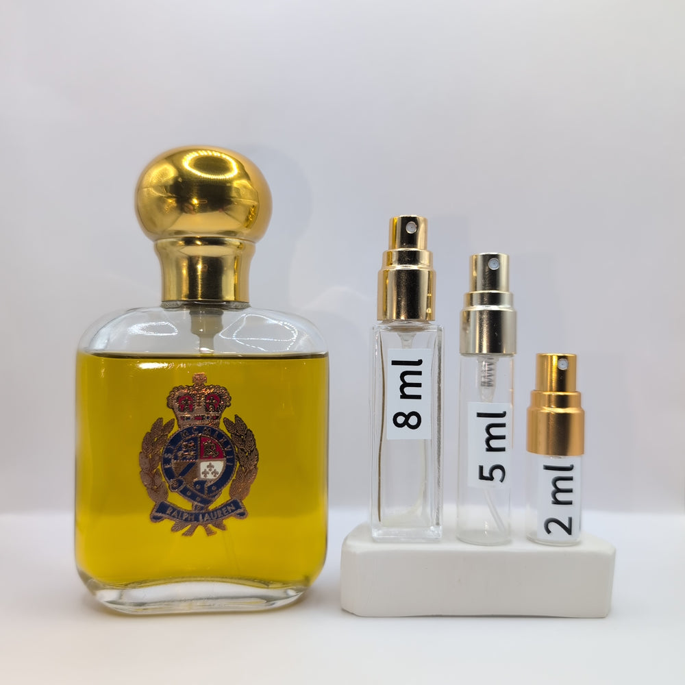 RALPH LAUREN Polo Crest EDT, 1994 Batch, Men | Vintage Decant Cologne Perfume Fragrance Samples