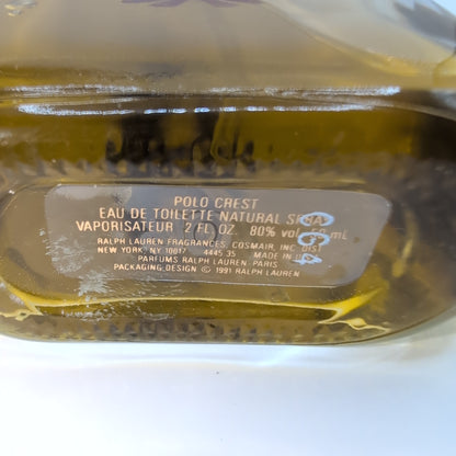 RALPH LAUREN Polo Crest EDT, 1994 Batch, Men | Vintage Decant Cologne Perfume Fragrance Samples