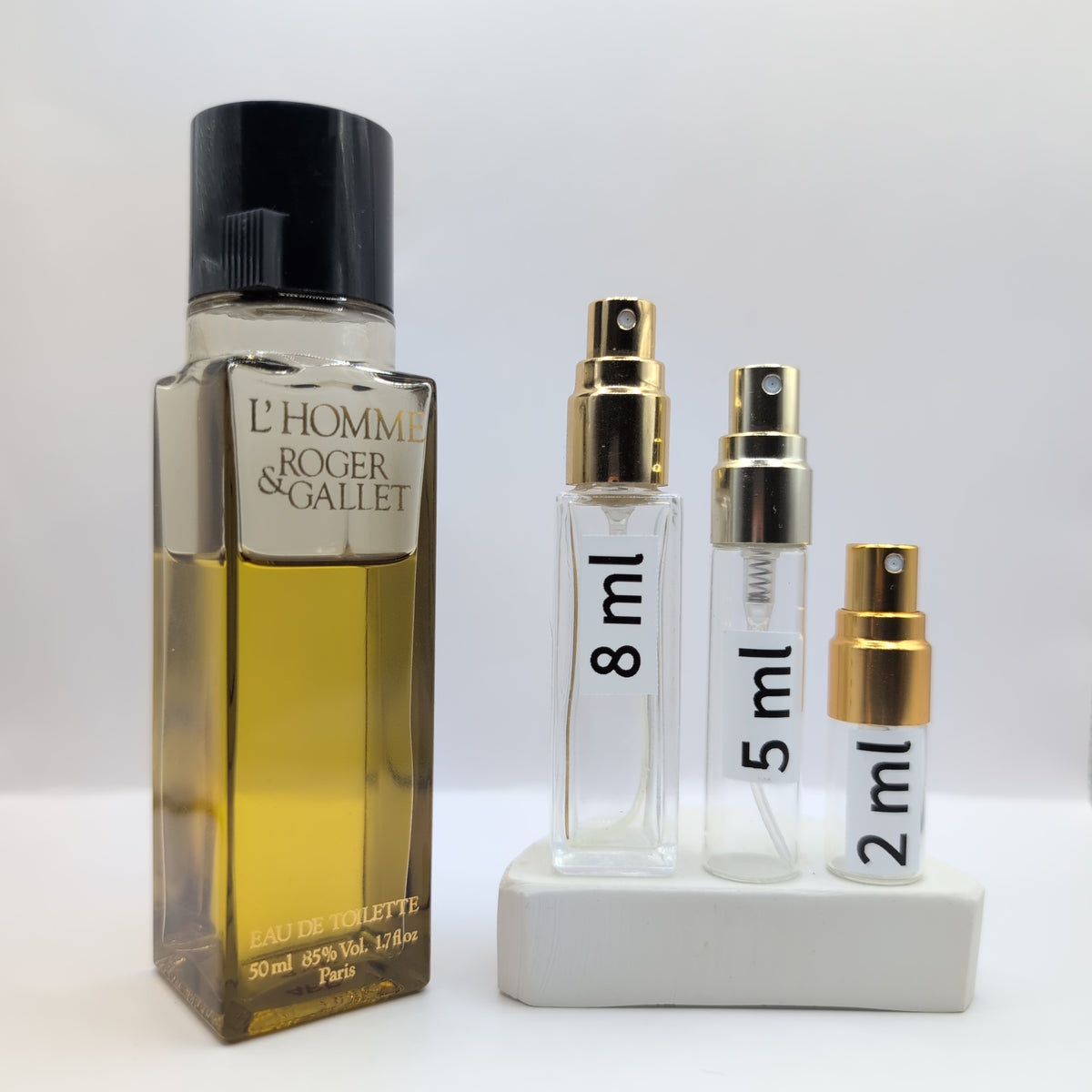 ROGER & GALLET L'Homme EDT, 1984 Batch, Men | Vintage Decant Cologne Perfume Fragrance Samples