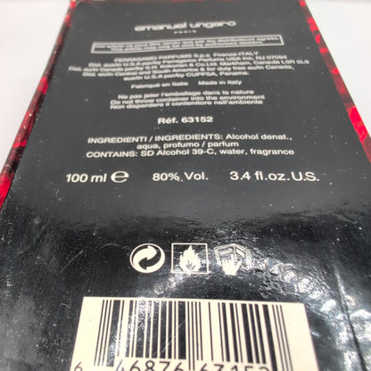 EMANUEL UNGARO Ungaro Pour L'homme iii 3 EDT, 2002 Batch, Men, Unisex | Vintage Decant Cologne Perfume Fragrance Samples