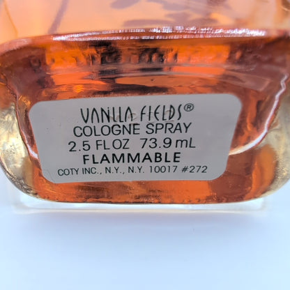 COTY Vanilla Fields Cologne, 1990's Batch, Woman | Vintage Decant Cologne Perfume Fragrance Samples