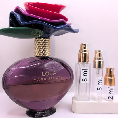 MARC JACOBS Lola EDP, 2016 Batch, Women | Vintage Decant Cologne Perfume Fragrance Samples