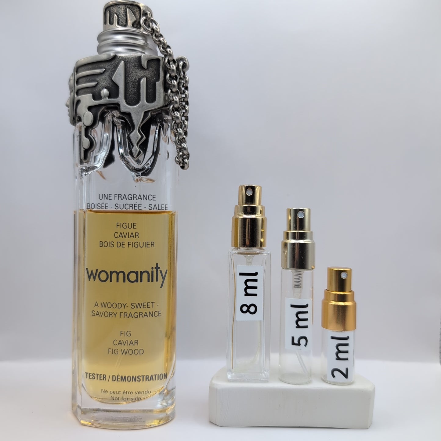 THIERRY MUGLER Womanity EDP, 2010's Batch, Women, Unisex | Vintage Decant Cologne Perfume Fragrance Samples