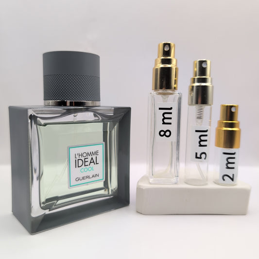 GUERLAIN L’Homme Ideal Cool EDT, 2019 Batch, Men | Vintage Decant Cologne Perfume Fragrance Samples