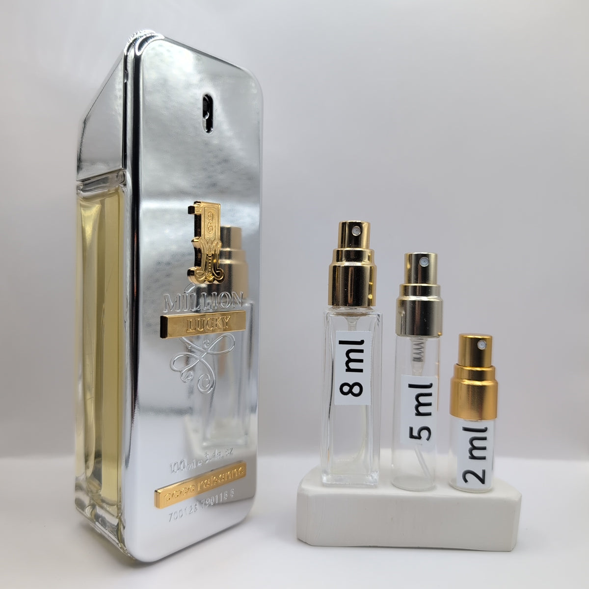 PACO RABANNE 1 Million Lucky EDT, 2020 Batch, Men, Unisex | Vintage Decant Cologne Perfume Fragrance Samples