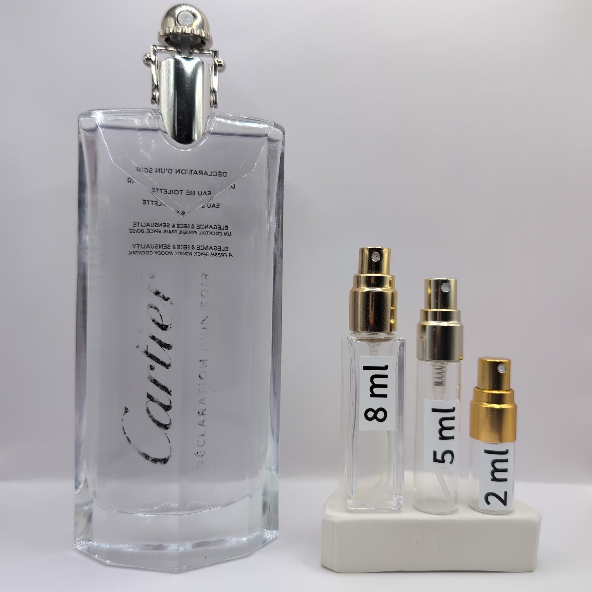 CARTIER Declaration d'Un Soir EDT, 2015 Batch, Men | Vintage Decant Cologne Perfume Fragrance Samples