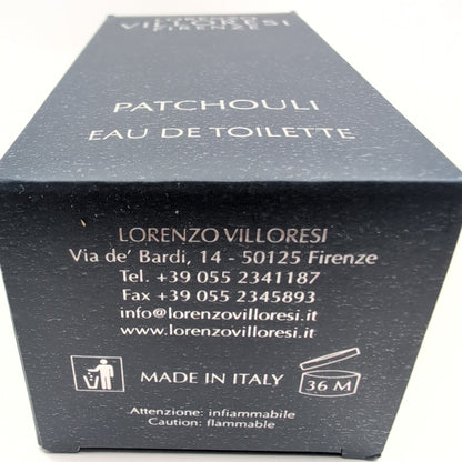 LORENZO VILLORESI Patchouli EDT, 2000's Batch, Unisex | Vintage Decant Cologne Perfume Fragrance Samples