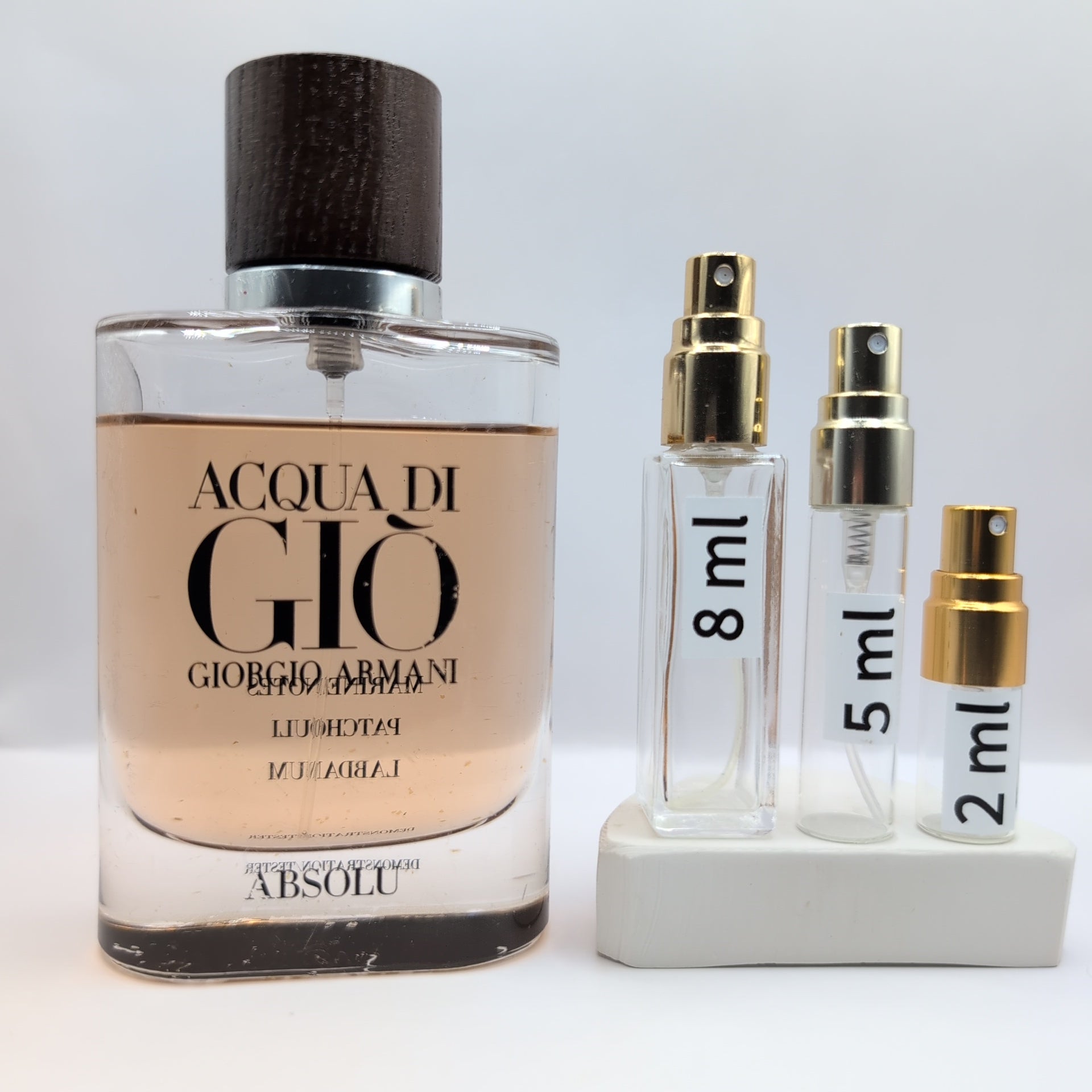 ARMANI Acqua Di Gio Absolu EDP, 2019 Batch, Men, Unisex | Vintage Decant Cologne Perfume Fragrance Samples