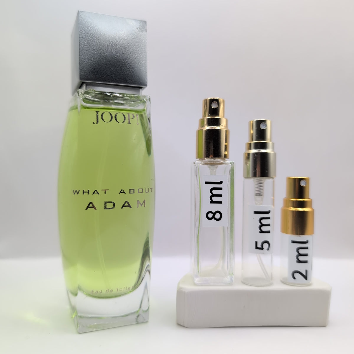 JOOP! What About Adam EDT, 1998 Batch, Men | Vintage Decant Cologne Perfume Fragrance Samples