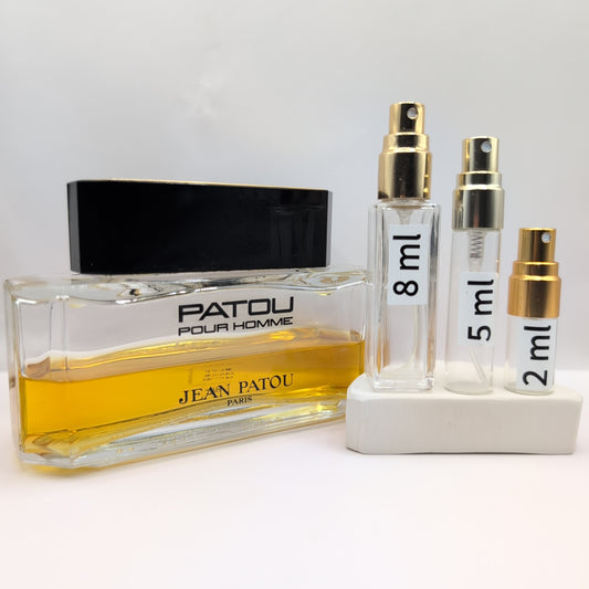 JEAN PATOU Patou Pour Homme EDT, 1980's Batch, Men | Vintage Decant Cologne Perfume Fragrance Samples