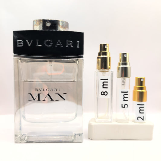 BVLGARI Man EDT, 2012 Batch, Men | Vintage Decant Cologne Perfume Fragrance Samples