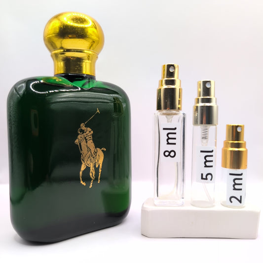 RALPH LAUREN Polo EDC, 1986 Cosmair Designer Fragrance Batch, Men | Vintage Decant Cologne Perfume Fragrance Samples