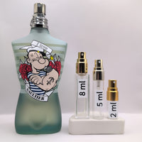 JEAN PAUL GAULTIER Le Male Popeye Eau Fraiche EDT, 2016 Batch, Men | Vintage Decant Cologne Perfume Fragrance Samples