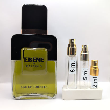 BALMAIN Ebene De EDT, 1987 Batch, Men | Vintage Decant Cologne Perfume Fragrance Samples