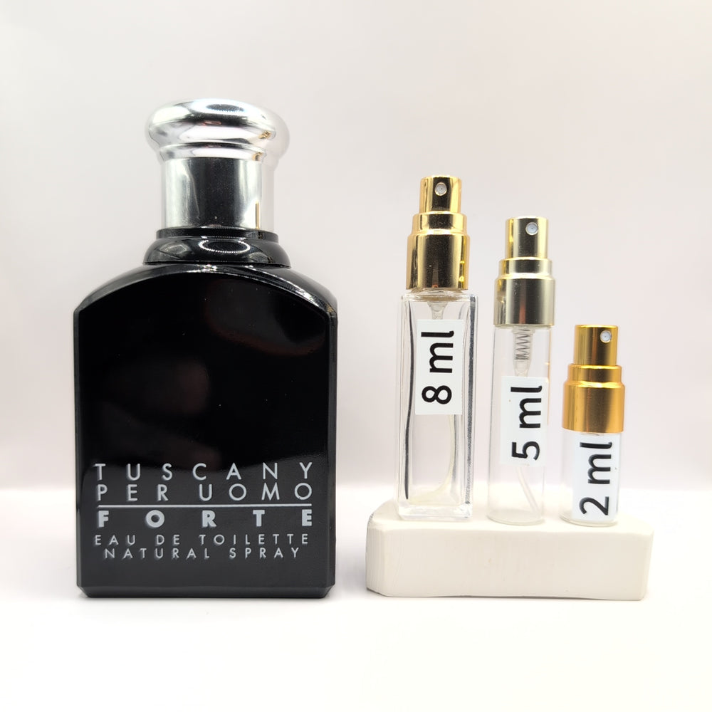 Tuscany Per Uomo Forte EDT, 1990's Batch, Men | Vintage Perfume Sample