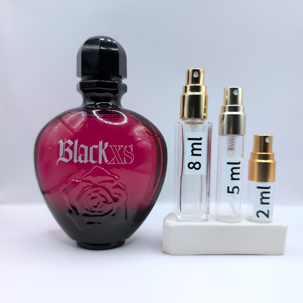 Black XS for Her EDT, 2012 Batch, Women | Vintage Perfume Sample